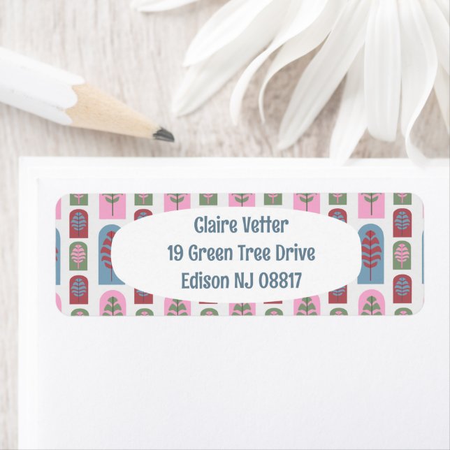 Etiqueta Árboles Art Deco (In situ)