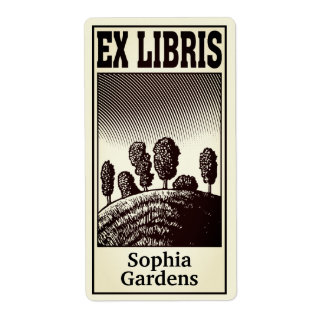 Etiqueta Árboles en una colina ex libris (filtrados)