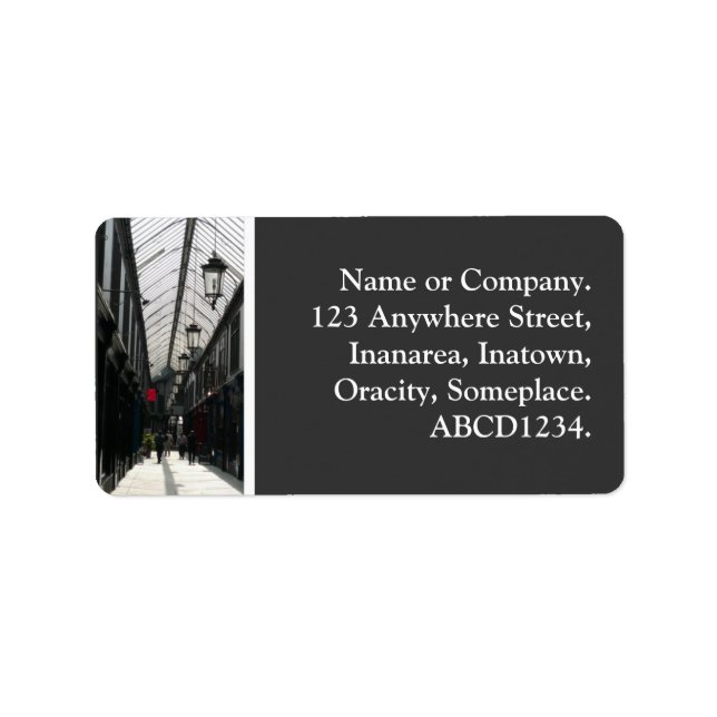 Etiqueta Arcade (Frente)