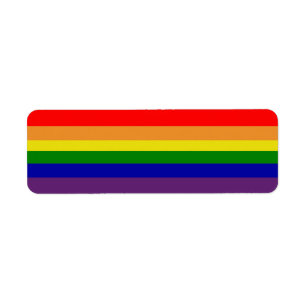 Etiqueta arco iris