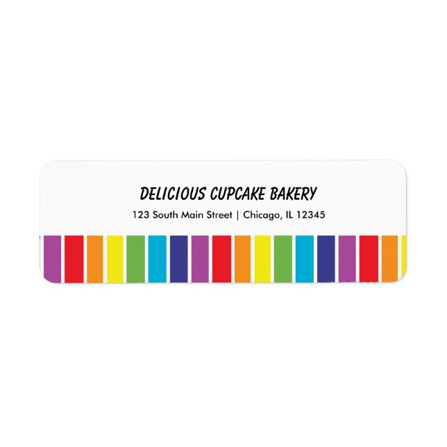 Etiqueta Arcoiris (Frente)