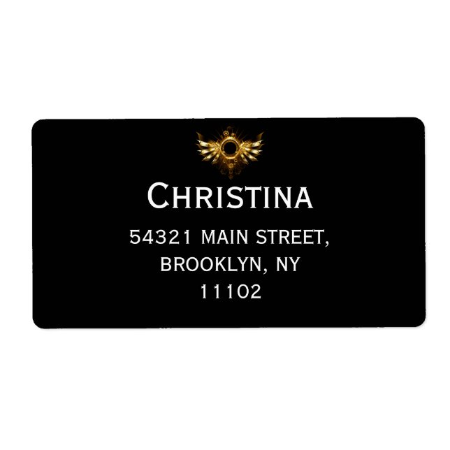 Etiqueta Areas de vapor (Frente)