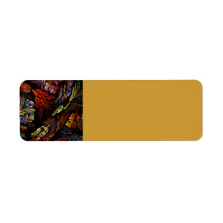 Etiqueta Armonía de color Resumen de arte