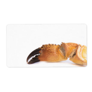 Etiqueta Arpillera de cangrejo