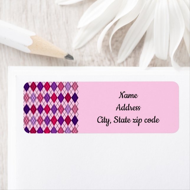 Etiqueta Art Deco Argyle (In situ)