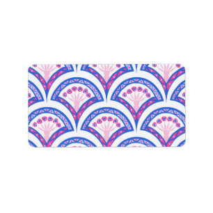 Etiqueta Arte Ornamental Vintage Elegante