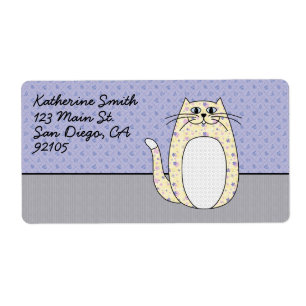 Etiqueta 'Arte popular amarillo Cat