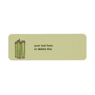 Etiqueta Asparagus Spears Vegetable Lover Veggies
