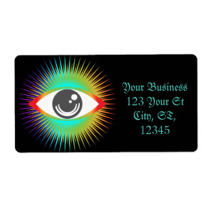 Etiqueta Astuto de ver a Alien Eye Thunder_Cove