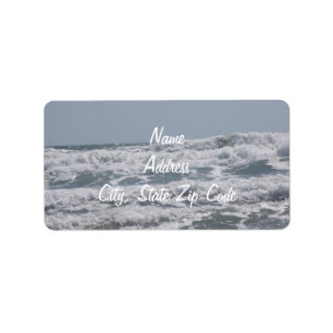 Etiqueta Atlantic Ocean Address Labels