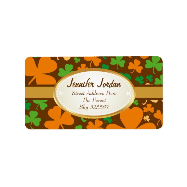 Etiqueta Atraviesas de Lucky (Frente)