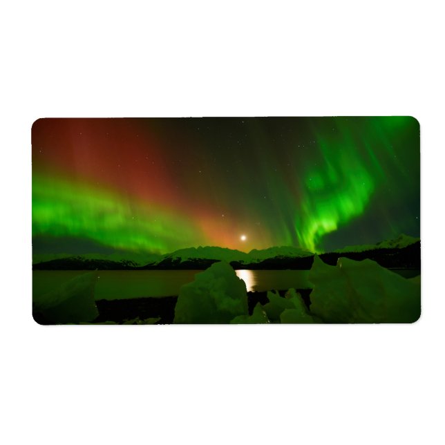 Etiqueta Aurora mágica (Frente)