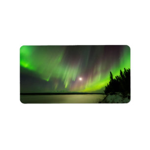 Etiqueta Aurora majestuosa