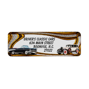 ETIQUETA AUTO CLÁSICO