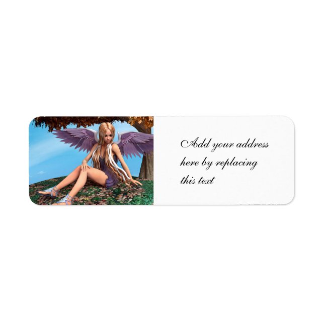 Etiqueta Autumn Angel (Frente)