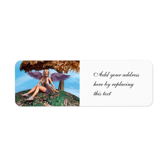 Etiqueta Autumn Angel (Frente)