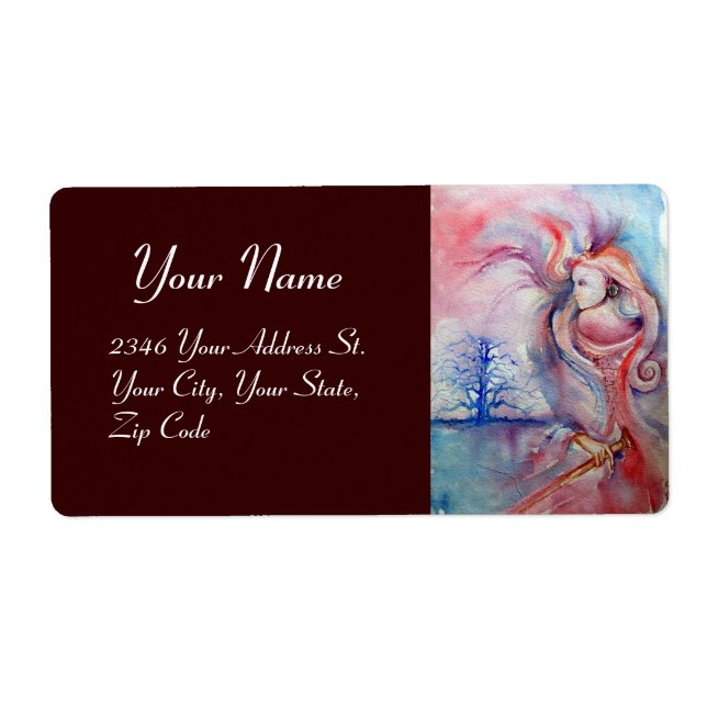 Etiqueta AVALON, magia y misterio (Frente)