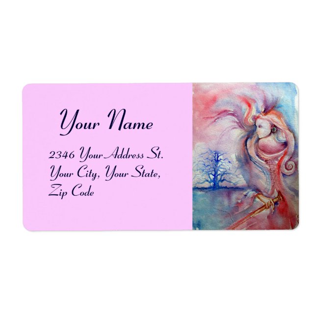 Etiqueta AVALON, magia y misterio (Frente)