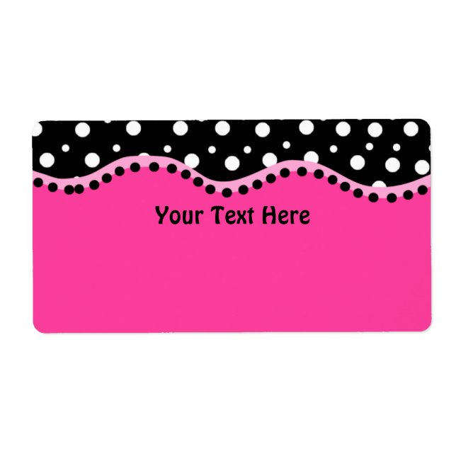 Etiqueta Avery de puntos divertidos (Frente)