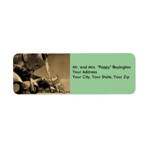 Etiqueta Aviones de combate del SBD Dauntlesses de WWII