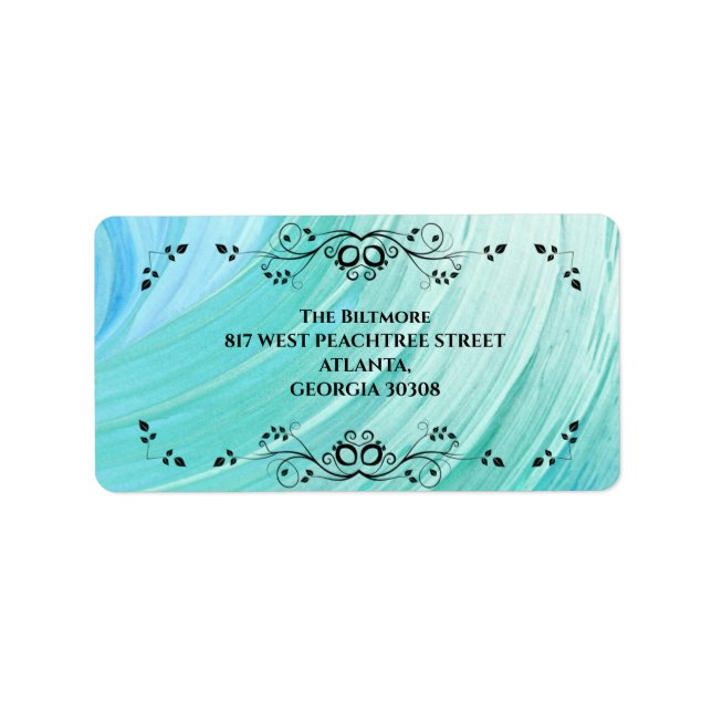 Etiqueta Azul (Frente)