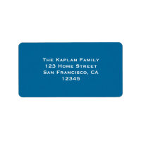 Etiqueta azul Ari Yonatan