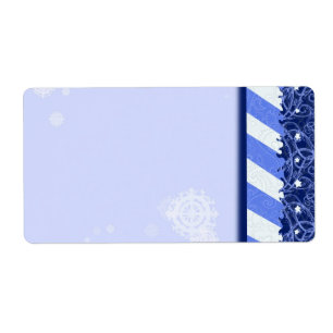 Etiqueta Azul del invierno