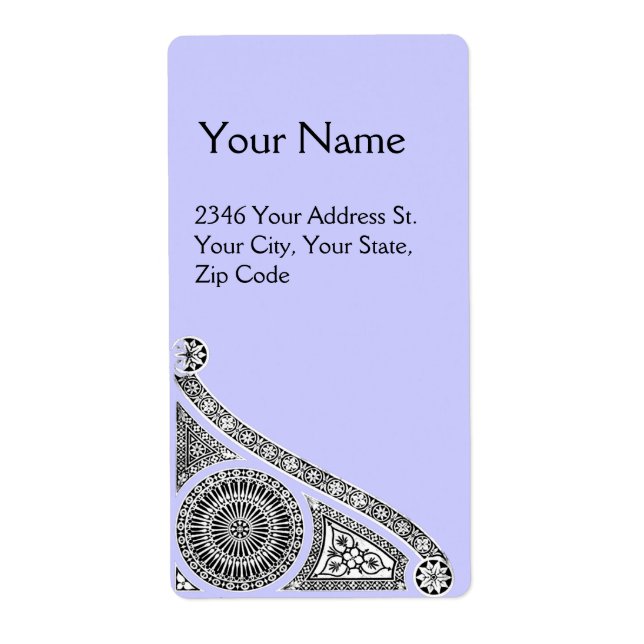 Etiqueta azul RENAISSANCE (Frente)