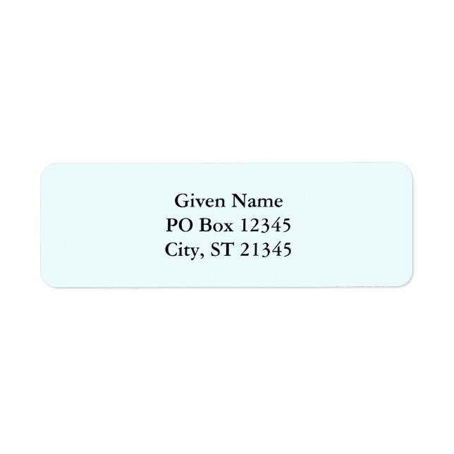 Etiqueta Azur (Frente)