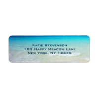 Azure Blue Caribbean Tropical Beach