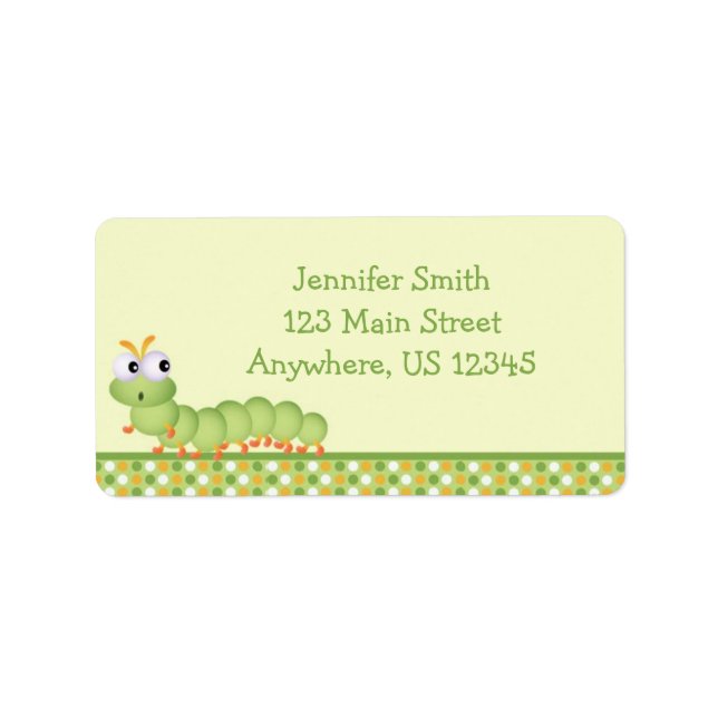 Etiqueta Baby Centipede (Frente)