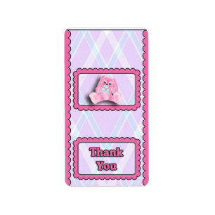 Etiqueta Baby Chica Rosa Hersheys Miniatura Candy bar envol