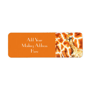 Etiqueta Baby Giraffe