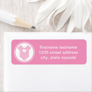 Etiqueta Baby Love Pink Family Return