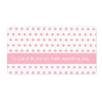 Baby Pink Polkadot Pattern