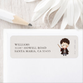 Etiqueta Baby Shower de Harry Potter simple