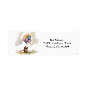 Etiqueta Baby Shower Neutral de Género Temático