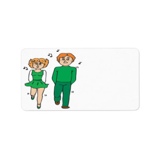 Etiqueta Baile irlandés