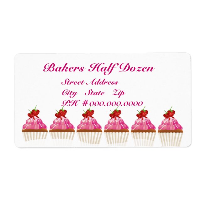 Etiqueta Bakers Half Dozen (Frente)