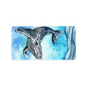 Etiqueta Ballena subacuática