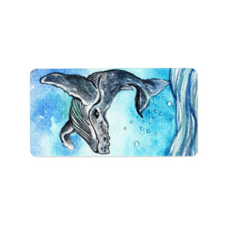 Etiqueta Ballena subacuática
