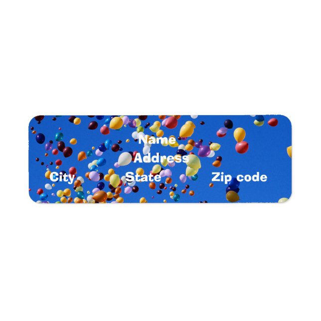 Etiqueta Ballons (Frente)