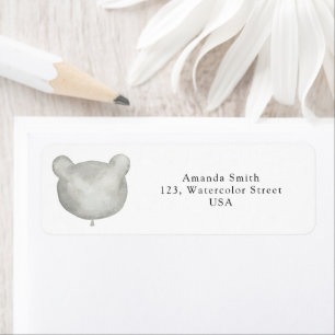 Etiqueta Balloon Bear