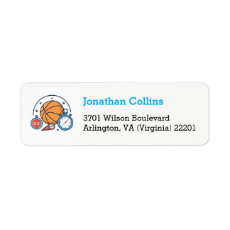 Etiqueta Baloncesto Personalizado | Deporte