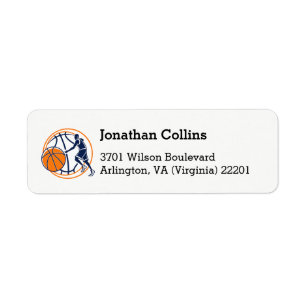 Etiqueta Baloncesto Personalizado Deporte