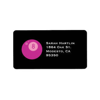 Etiqueta Balonmano Rosa