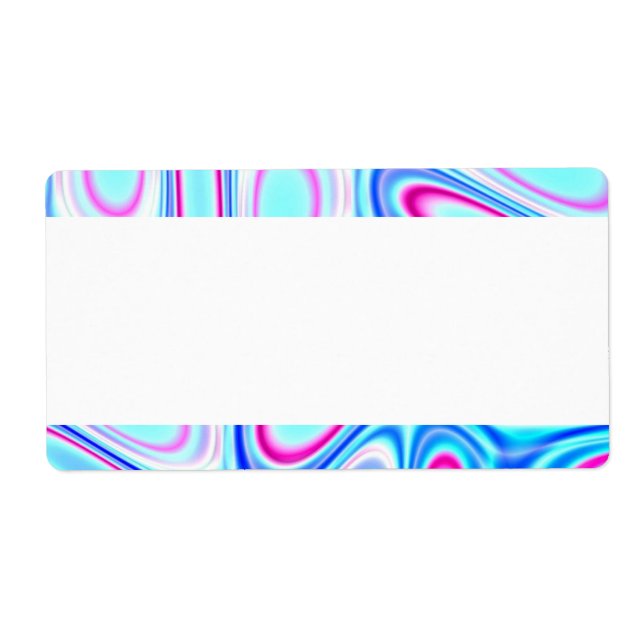 Etiqueta Banda central - Fractal (Frente)