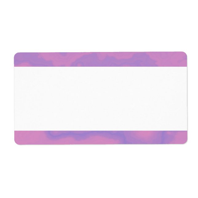 Etiqueta Banda central - Mármol de Lilac (Frente)