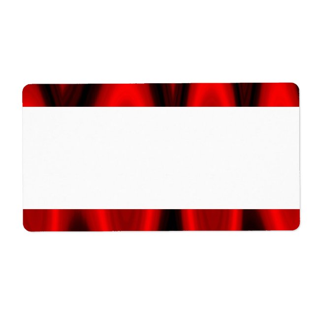 Etiqueta Banda central - Salón de la llama (Frente)