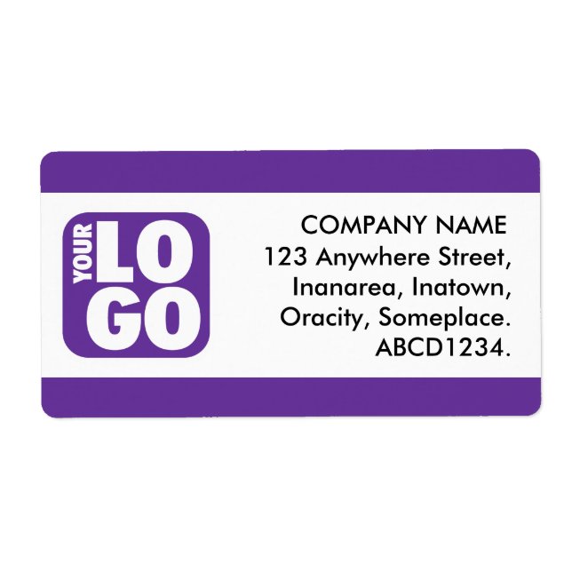 Etiqueta Banda central - Uva (Frente)